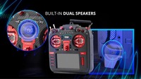 Radiomaster TX16S Mark II MAX RED ELRS 2.4GHz 16CH 4.3" IPS Touch Hall Gimbal RC Control Remoto para Dron FPV
