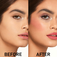 OCHAIN Palette de fard à joues rose avec logo personnalisé poudre naturelle longue durée pour le visage maquillage poudre de fard à joues rouge pores couverture d'acné
