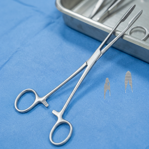 Pinzas Hemostáticas Collin de Acero Inoxidable, Instrumentos Médicos, Seis Puntas/OEM F6-271, Certificación CE Clase II ISO 2015 - Product Image 4