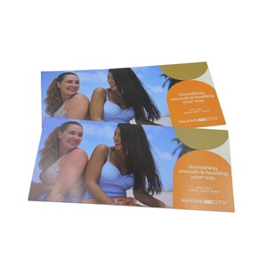 Affiche autocollante promotionnelle pour entreprise, cadeau d'anniversaire, impression numérique A6 100 g/m², poids lourd, belle, promotion d'entreprise, cosmétiques - Product Image 3