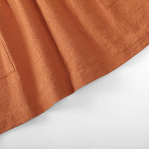 Robe d'été en lin et coton avec poches pour bébés filles, vêtements de boutique pour enfants - Product Image 6