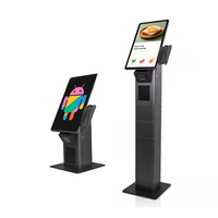 Kios Pembayaran Mandiri COSUN Premium 21,5 Inci Android/Windows Terminal Bisnis Pintar Fungsi SDK Garansi 1 Tahun