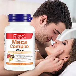 Suplemento de Raíz de Maca Dietética 500mg, Fabricante de Cápsulas de Maca de Alta Potencia para Energía, Apoyo Energético para Hombres y Mujeres - Product Image 1