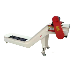 Hoog rendement 380V/220V kettingplaat-chiptransportband met een capaciteit van 3m/min voor CNC-machinegereedschap metaalschroot verwijderingssysteem - Product Image 4