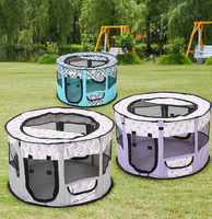Tente pliable pour animaux de compagnie Oxford imperméable pour chiens pour les boîtes d'élevage de grossesse