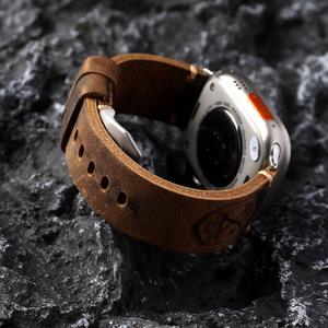 Pulsera personalizada <span class=keywords><strong>de</strong></span> repuesto, correa <span class=keywords><strong>de</strong></span> <span class=keywords><strong>reloj</strong></span> <span class=keywords><strong>de</strong></span> cuero <span class=keywords><strong>de</strong></span> carreras <span class=keywords><strong>de</strong></span> Rally para Apple Watch Bands - Product Image 3