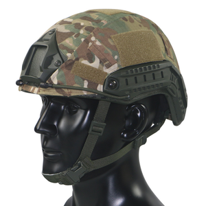Casco de Tiro DF0330, Equipo de Seguridad, Casco Multiusos para Tiro, Caza, Campo CS, Operaciones Especiales, Camuflaje, Selva - Product Image 1