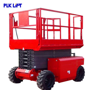 8M 10M Diesel/Batterij Power Mobiele Zelfrijdende Schaarlift Hydraulische Man <span class=keywords><strong>Lift</strong></span> Voor Verkoop - Product Image 5