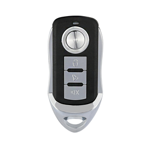 Hot phong cách phổ kim loại ABS điều khiển từ xa không dây RF transmitter cho cổng điện rào cản cửa nhà để xe nhân bản từ xa cho - Product Image 1