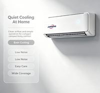 Climatiseur Split Facile à Installer avec Télécommande pour Maison