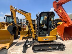 รถขุดตีนตะขาบขนาดเล็ก XE35U แบบ Zero-Tail-Swing ใหม่เอี่ยม, รถขุด 3.8 ตัน, เครื่องยนต์ Yanmar 3TNV88F, บุ้งกี๋ขนาด 0.12 คิว สำหรับงานเทศบาลและจัดสวน - Product Image 1