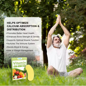 แผ่นแปะวิตามินบี 12 สมุนไพรแบบแปะผิว สีเขียว ขนาด 6.5x6.5 ซม. ผลิตภัณฑ์เพื่อสุขภาพ ช่วยเพิ่มพลังงานตามธรรมชาติ บำรุงร่างกาย ลดเซลลูไลท์ - Product Image 5