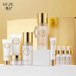 OEM VEZE <span class=keywords><strong>Meilleur</strong></span> ensemble de soins de <span class=keywords><strong>la</strong></span> <span class=keywords><strong>peau</strong></span> au collagène et à <span class=keywords><strong>la</strong></span> nicotinamide en gros <span class=keywords><strong>pour</strong></span> l'acné, le vieillissement, l'éclaircissement, <span class=keywords><strong>la</strong></span> vitamine C, ensemble de soins blanchissants <span class=keywords><strong>pour</strong></span> <span class=keywords><strong>la</strong></span> <span class=keywords><strong>peau</strong></span> - Product Image 3
