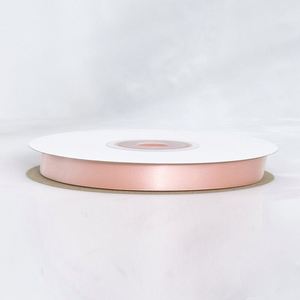 Custom Color Size 1cm 100 Yards Double <b>Face</b> Durable Polyester Ribbon for Wedding Birthday Christmas Gift Wrapping Bridal - Product Image 5