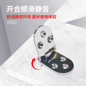 Mece Zinc Alloy 180 Degree Flip Hinge For Cabinet Door Furniture <b>Hardware</b> - Product Image 1