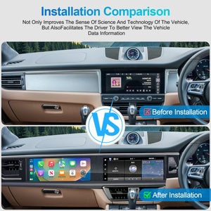 12.3" Dual Screen for Porsche Macan RHD 2018 2024 Multimedia Android Car Radio <b>Auto</b> Passenger Entertainment Carplay Navigation - Product Image 6