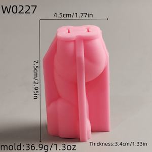 Moldes de fundición de resina hechos a mano para adornos decorativos DIY Moldes de alpaca de silicona de estilo Ins W0227 - Product Image 4