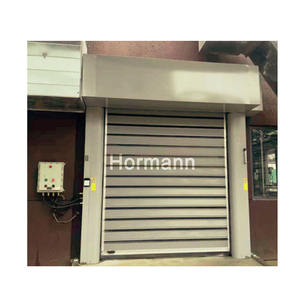 <span class=keywords><strong>Porte</strong></span> rapide à enroulement en spirale haute performance, <span class=keywords><strong>porte</strong></span> industrielle à vitesse turbo avec cadre galvanisé et cellules <span class=keywords><strong>photo</strong></span>électriques de sécurité pour atelier - Product Image 3