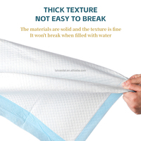 Alèses d'incontinence jetables OEM 60x90cm, très absorbantes, imperméables, pour soins infirmiers, 2 couches de pâte de cellulose