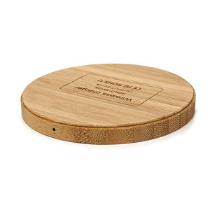 <span class=keywords><strong>2022</strong></span> nuevo producto 15W madera bambú portátil <span class=keywords><strong>cargador</strong></span> de teléfono inalámbrico Pad para Iphone y <span class=keywords><strong>Samsung</strong></span> Galaxy - Product Image 4