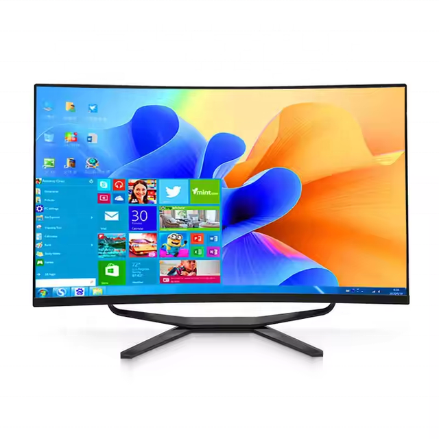 24 Inch 27 Inch All-in-One PC Core I7 16GB RAM 512GB SSD OEM AIO Desktop Computer Monoblock All in One PC With Mouse Keyboard