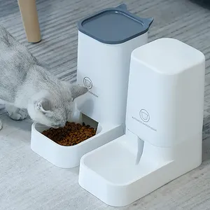 Tazón de agua automático para mascotas, alimentador, dispensador de agua, alimentación de alimentos para gatos y perros, 3,8l