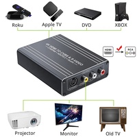 Convertisseur adaptateur HDMI vers AV RCA CVBS S-Video Xput 4K60Hz, transmetteur de signal vidéo HD, prend en charge HDCP2.2 pour affichage TV