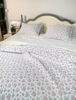 Ensemble de couvre-lit matelassé en coton doux brodé de style coréen, nouveau design, taille King, 3 pièces, toutes saisons, couleur personnalisable