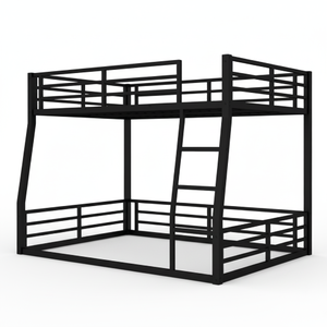 <span class=keywords><strong>Lit</strong></span> double extensible en métal durable (convient aux adolescents et aux adultes) – Gain de place / Réduction du bruit / Ne nécessite pas de sommier - Product Image 5