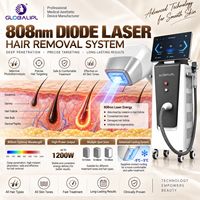 Épilateur Laser 2026 le Plus Récent, Machine d'Épilation au Laser Diode Glace Platine, Épilation Permanente Indolore avec 4 Tailles de Têtes Interchangeables