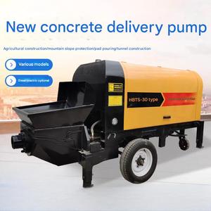 Pompe à béton automatique intelligente avec moteur haute puissance et système PLC, auto-diagnostic inclus, pour une sécurité optimale sur le chantier et un fonctionnement précis - Product Image 4