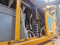 Foreuse rotative commerciale portable à moteur diesel BAUER BG38 avec pompe à engrenages, mobilité sur chenilles, profondeur max. 100 m, usage industriel