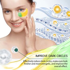 Nouveau produit en gros concombre doré double ton acide hyaluronique collagène Anti-âge raffermissant peau hydratant <span class=keywords><strong>gel</strong></span>ée <span class=keywords><strong>Gel</strong></span> masque pour les yeux - Product Image 5