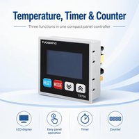 Contrôleur de température intégré TS700 V*DA avec affichage LCD, contrôle de la température, minuterie et compteur 0-999 ℃   Thermostat intelligent PID industriel