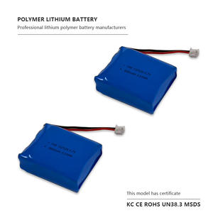 공장 맞춤형 3.7V/900mah 122528 마이크로 파우치 충전식 리튬 폴리머 배터리 팩 리튬 이온 배터리 팩 - Product Image 4