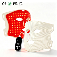 Masque facial LED de luminothérapie rouge pour les soins de la peau, les salons de beauté et l'usage domestique