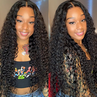 Extensions de cheveux humains doublement étirés de 24 pouces, 100 % bruts non traités, sans trame, style bohème, vente en gros