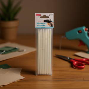 Bastoncino in silicone Ilan 7x190mm per artigianato e progetti fai da te - Product Image 2