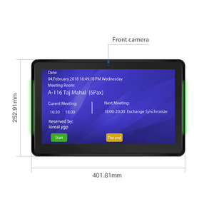 Tablet Android LCD da 15,6 Pollici OEM con Montaggio a Parete, Full HD, 4G, POE e Barra LED Completa per <span class=keywords><strong>Prenotazione</strong></span> Sale Riunioni - Product Image 3