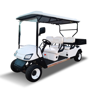 UTV <span class=keywords><strong>électrique</strong></span> d'occasion à 4 roues, 4x4, vintage, pas cher, 4 places, batteries au lithium 48v 200ah, voiturette de golf homologuée pour la route, moteur AC 5KW, CE - Product Image 1