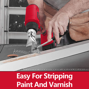 Hehui 20V không khí nóng thổi súng mini Li-Ion không dây hàn nóng Súng thu nhỏ bọc Súng nhiệt - Product Image 4