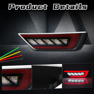 Luz <span class=keywords><strong>Antiniebla</strong></span> LED DRL, Luz de Conducción, Reflector de Luz Trasera para Ford <span class=keywords><strong>Ecosport</strong></span> Focus Hatchback 2013 2014 2015 2016 2017 2018 2019 2020 - Product Image 3