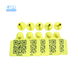 Étiquette d'oreille pour animaux en plastique électronique 868 MHz NFC EM4305 étanche RFID Mini 30 mm de diamètre Bouton pour porcs, vaches, bovins, animaux de compagnie - Product Image 5