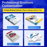 Brochure pliante à couverture rigide avec impression en creux, logo personnalisé, gaufrage et design graphique sur papier