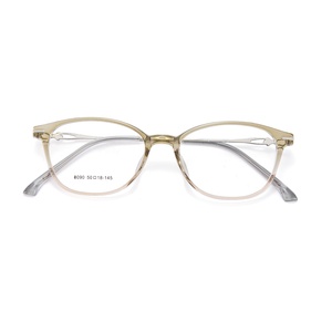 JF8090 Monturas de Gafas Metálicas TR Vintage de Alta Gama, Estilo Natural y Sofisticado para Mujer Madura - Product Image 1