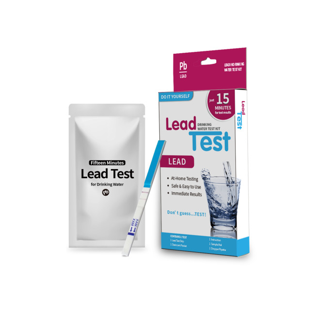 VANSFUL 15 PPB Home Water Lead Testing Box Set CE ISO for 3-Year Warranty 2-Year Shelf Life Rapid Drinking Water for Kit