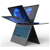 Nouvel ordinateur portable professionnel avec processeur AMD Ryzen 7, stockage EMMC, Windows 10, clavier anglais pour un travail et une productivité efficaces
