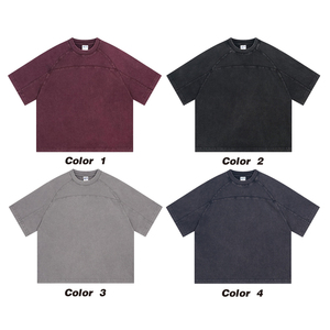Camiseta Extra Grande de Algodón Vintage de 285 g/m², Ropa Urbana de Alta Calidad para Hombre, Favorita de los Fabricantes de Ropa con Estampado Personalizado - Product Image 4