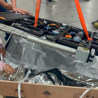 Robot Penggerak Mobil AGV Tahan Air IP54 dengan Laser SLAM dan Fungsi Keamanan Anti Tabrakan