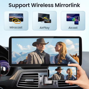 HFmidia 2026 Sistema Linux, Reproductor Multimedia para Tablero de Auto con Pantalla Táctil Capacitiva de 12.8 Pulgadas, CarPlay/Android Auto Inalámbrico para Mercedes-Benz - Product Image 2